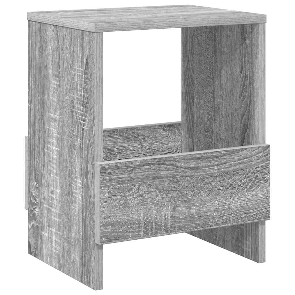 Polica za časopise 2 pcs Siva Sonoma 35 x 30 x 45 cm