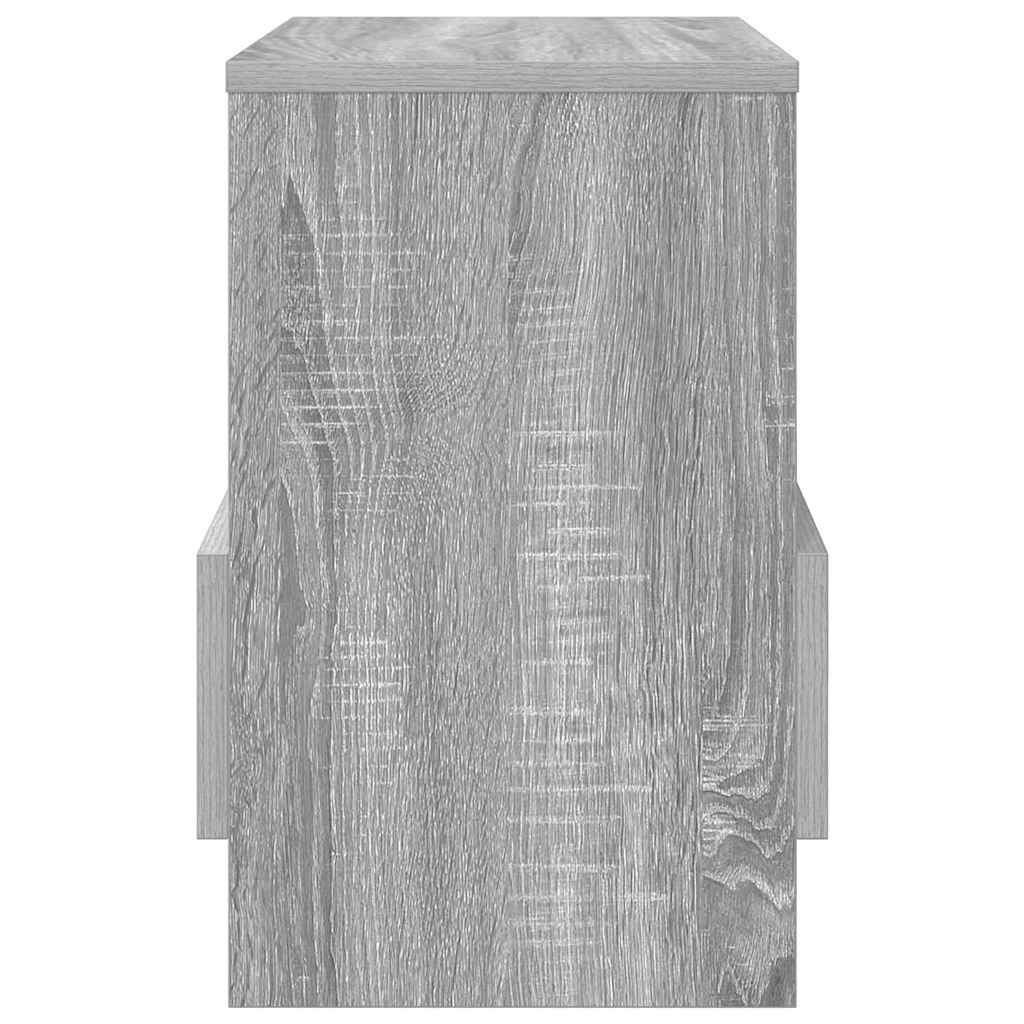 Polica za časopise 2 pcs Siva Sonoma 35 x 30 x 45 cm