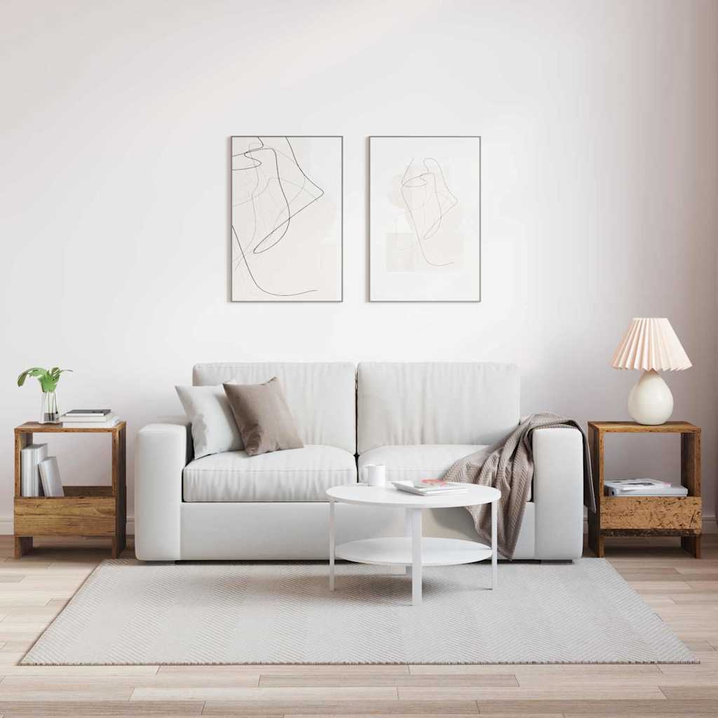 Polica za časopise 2 pcs Staro drvo 35 x 30 x 45 cm