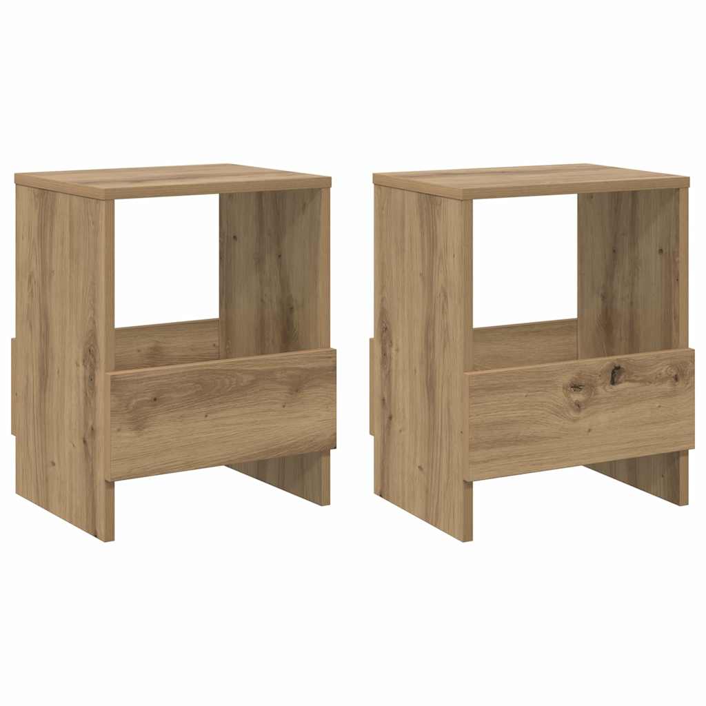 Polica za časopise 2 pcs Umjetnički hrast 35 x 30 x 45 cm