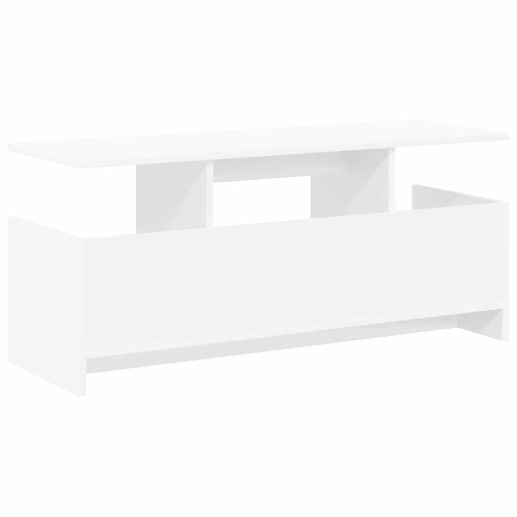TV stalak Bijelo 102 x 35 x 45 cm Konstruirano drvo