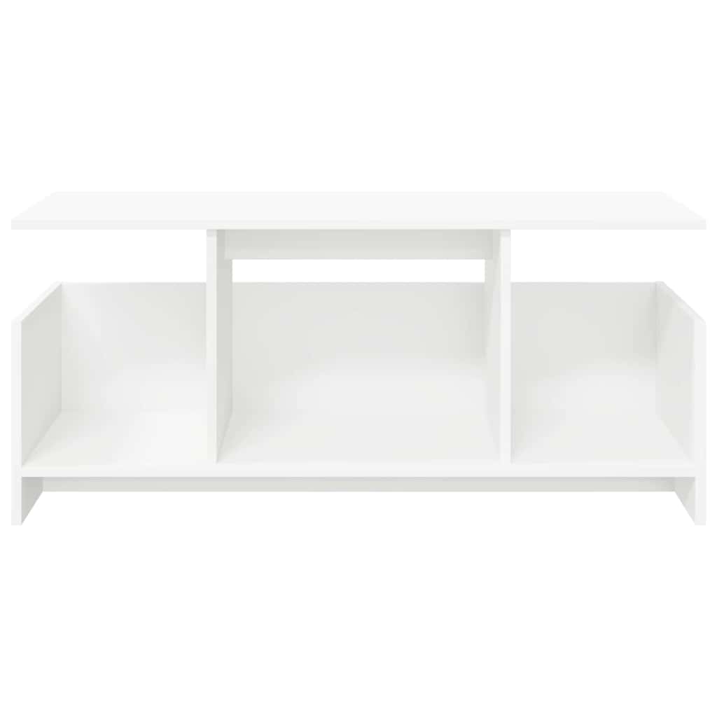 TV stalak Bijelo 102 x 35 x 45 cm Konstruirano drvo