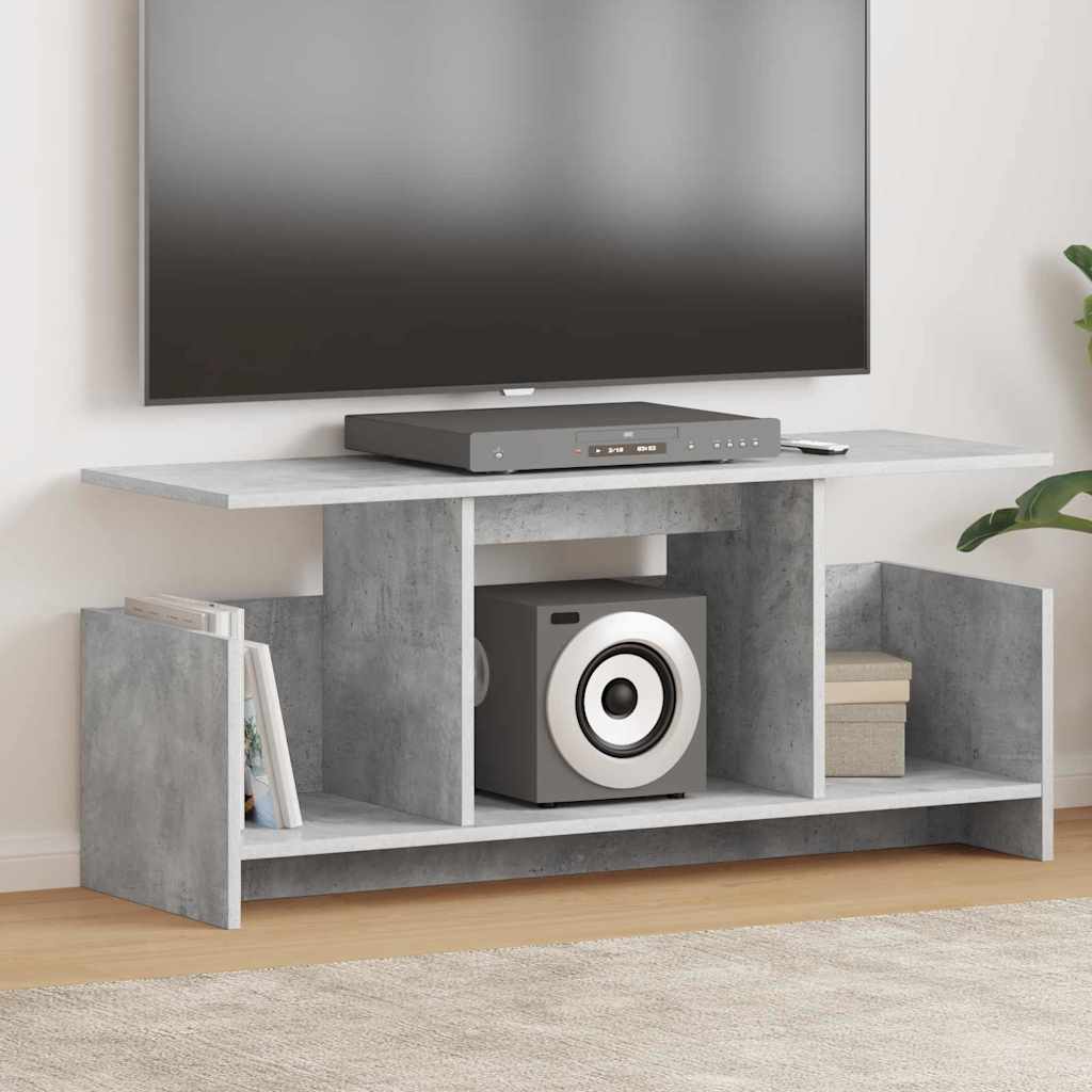 TV stalak Betonski sivi 102 x 35 x 45 cm Konstruirano drvo
