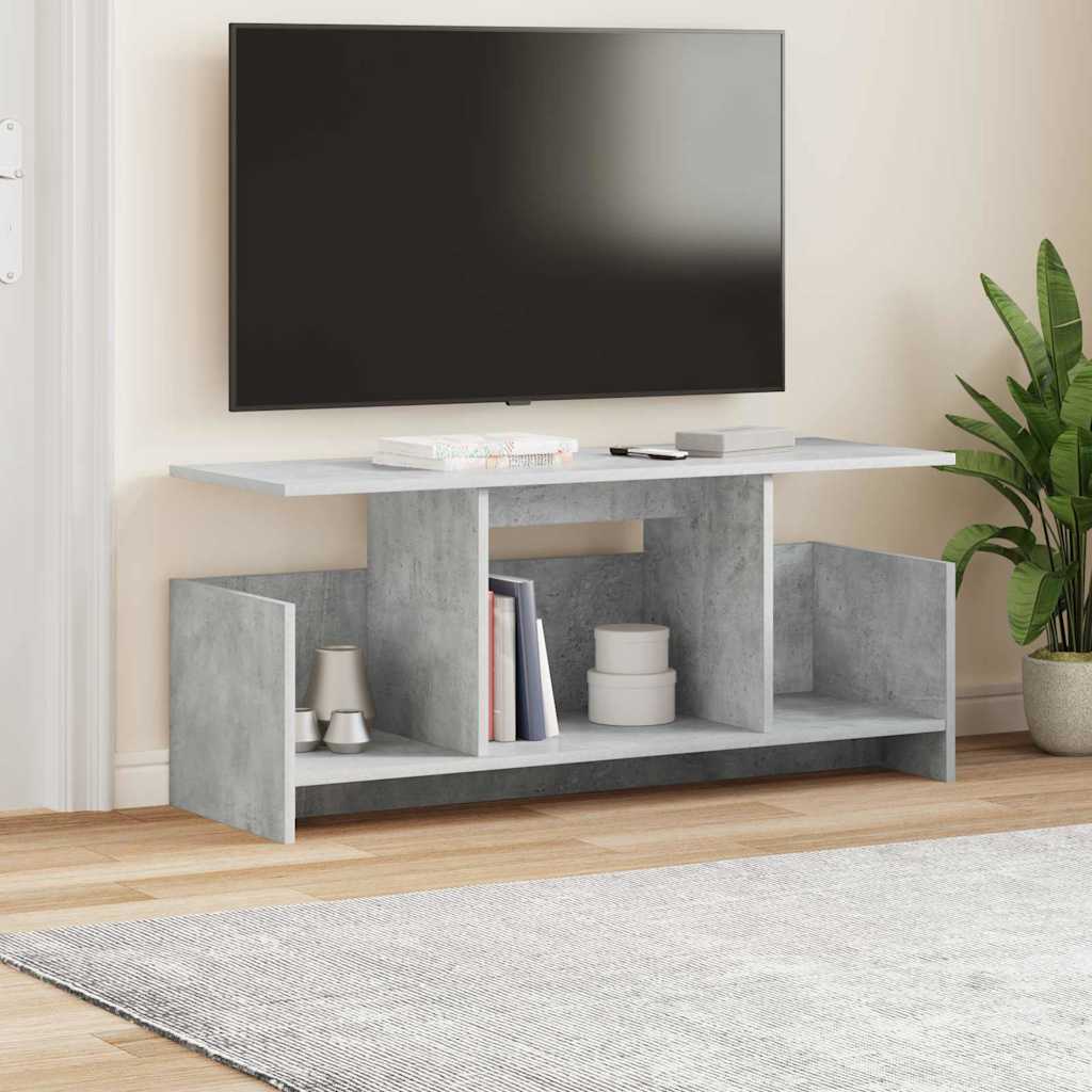 TV stalak Betonski sivi 102 x 35 x 45 cm Konstruirano drvo