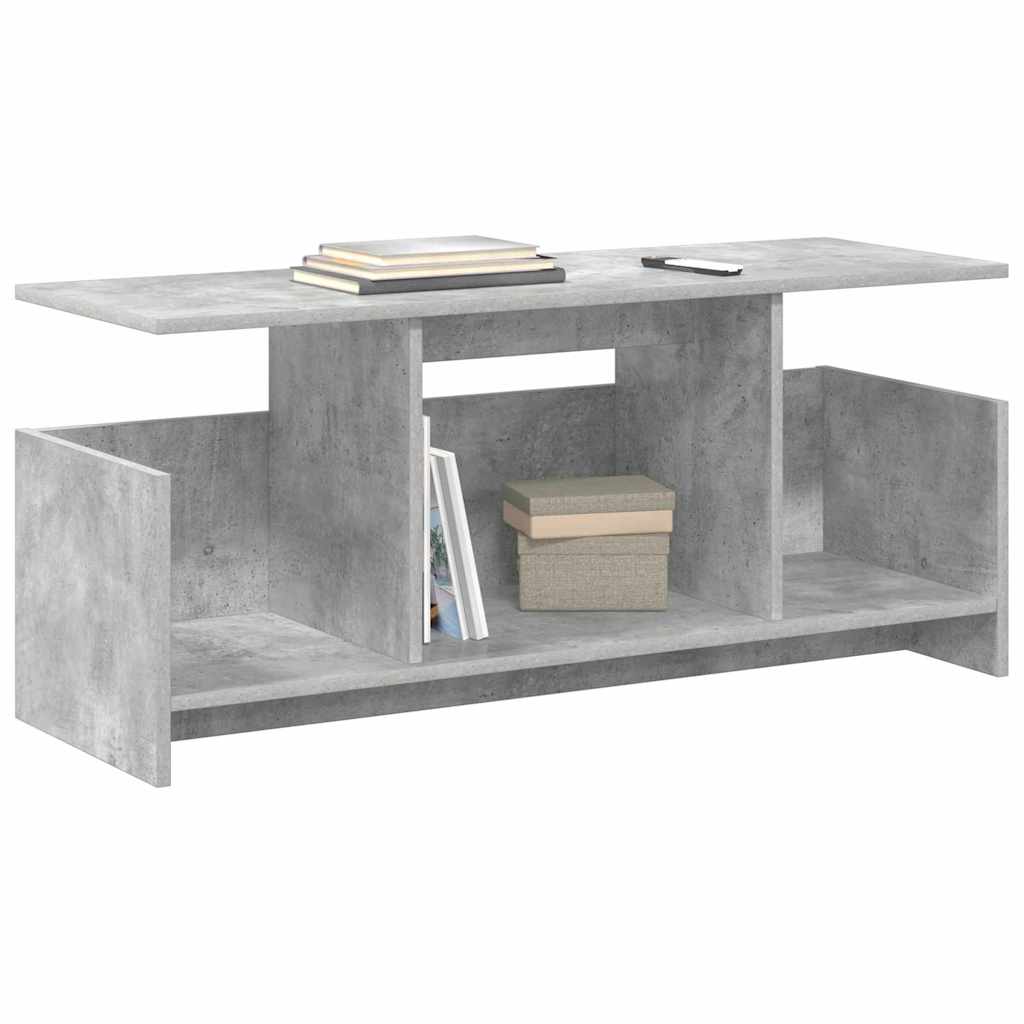 TV stalak Betonski sivi 102 x 35 x 45 cm Konstruirano drvo
