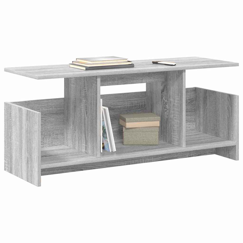 TV stalak Siva Sonoma 102 x 35 x 45 cm Konstruirano drvo