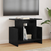 TV stalak 2 pcs Crni hrast 50 x 35 x 45 cm Konstruirano drvo