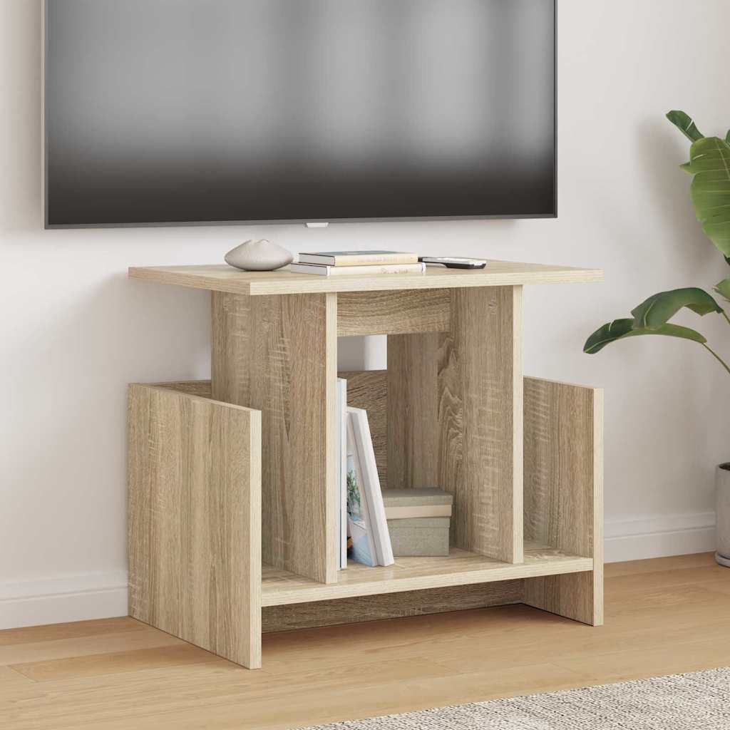 TV stalak 2 pcs Sonoma hrast 50 x 35 x 45 cm Konstruirano drvo