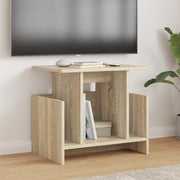 TV stalak 2 pcs Sonoma hrast 50 x 35 x 45 cm Konstruirano drvo