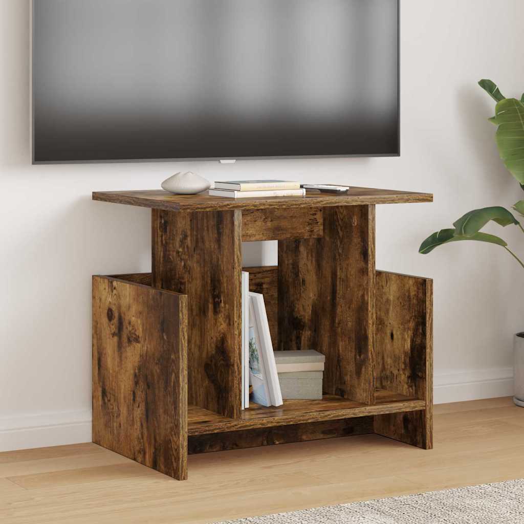 TV stalak Dimljeni hrast 50 x 35 x 45 cm Konstruirano drvo
