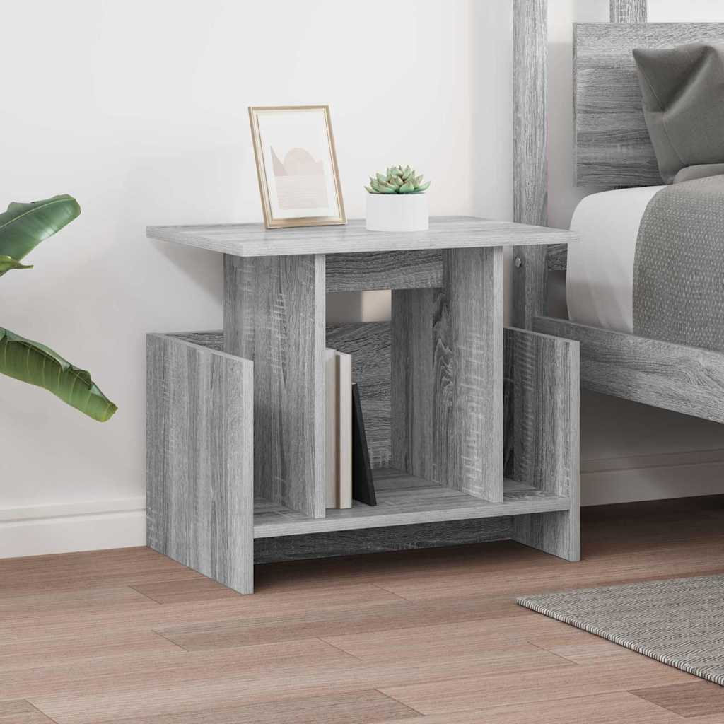 TV stalak 2 pcs Siva Sonoma 50 x 35 x 45 cm Konstruirano drvo