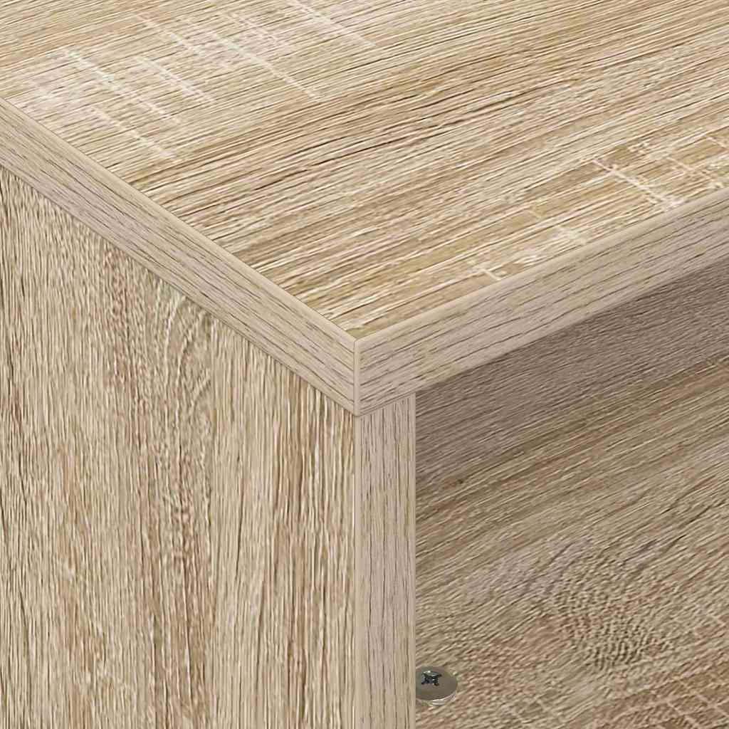 Stolić sa kotačima Sonoma hrast 50,5 x 50 x 30 cm