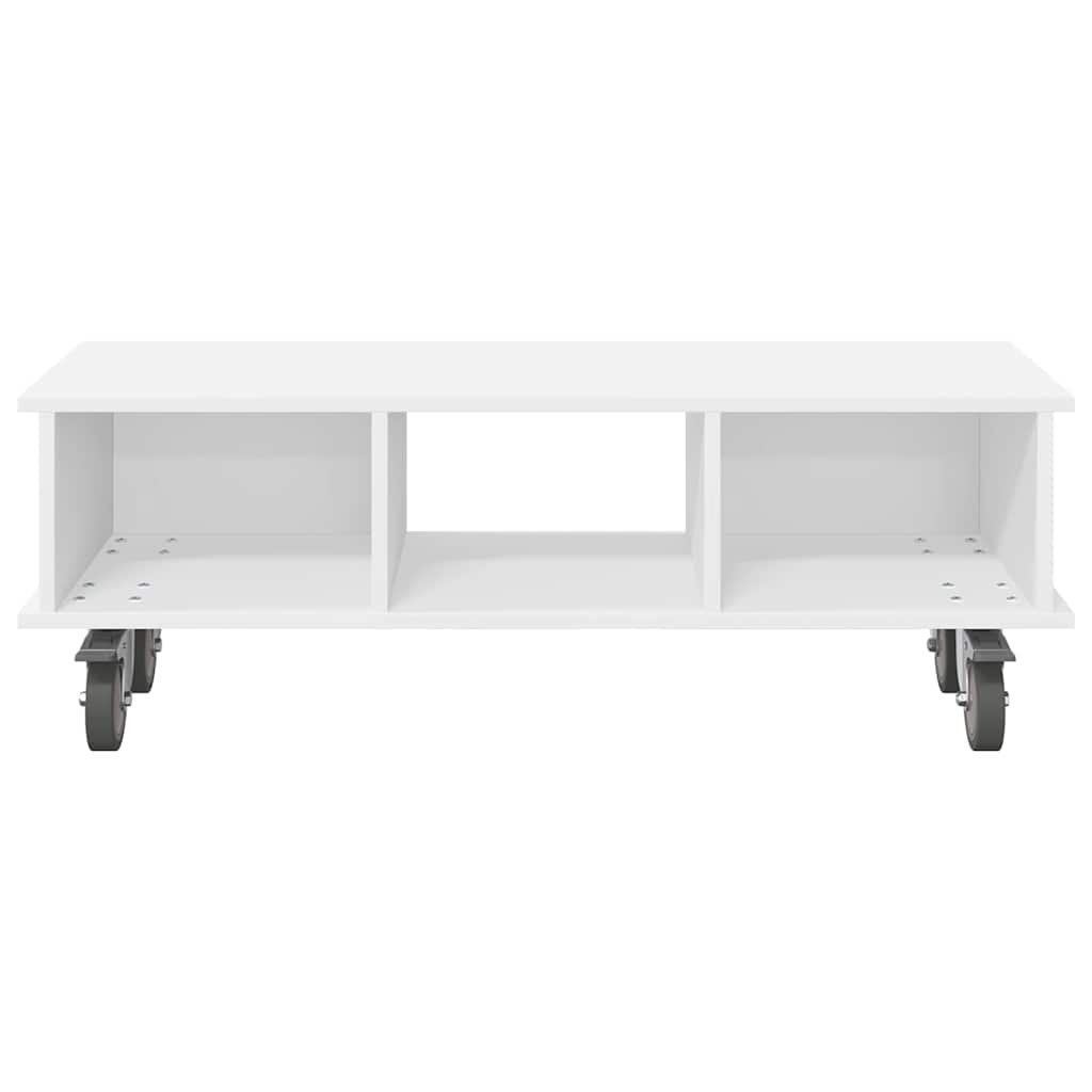 TV stalak Bijelo 100 x 35 x 35 cm Konstruirano drvo