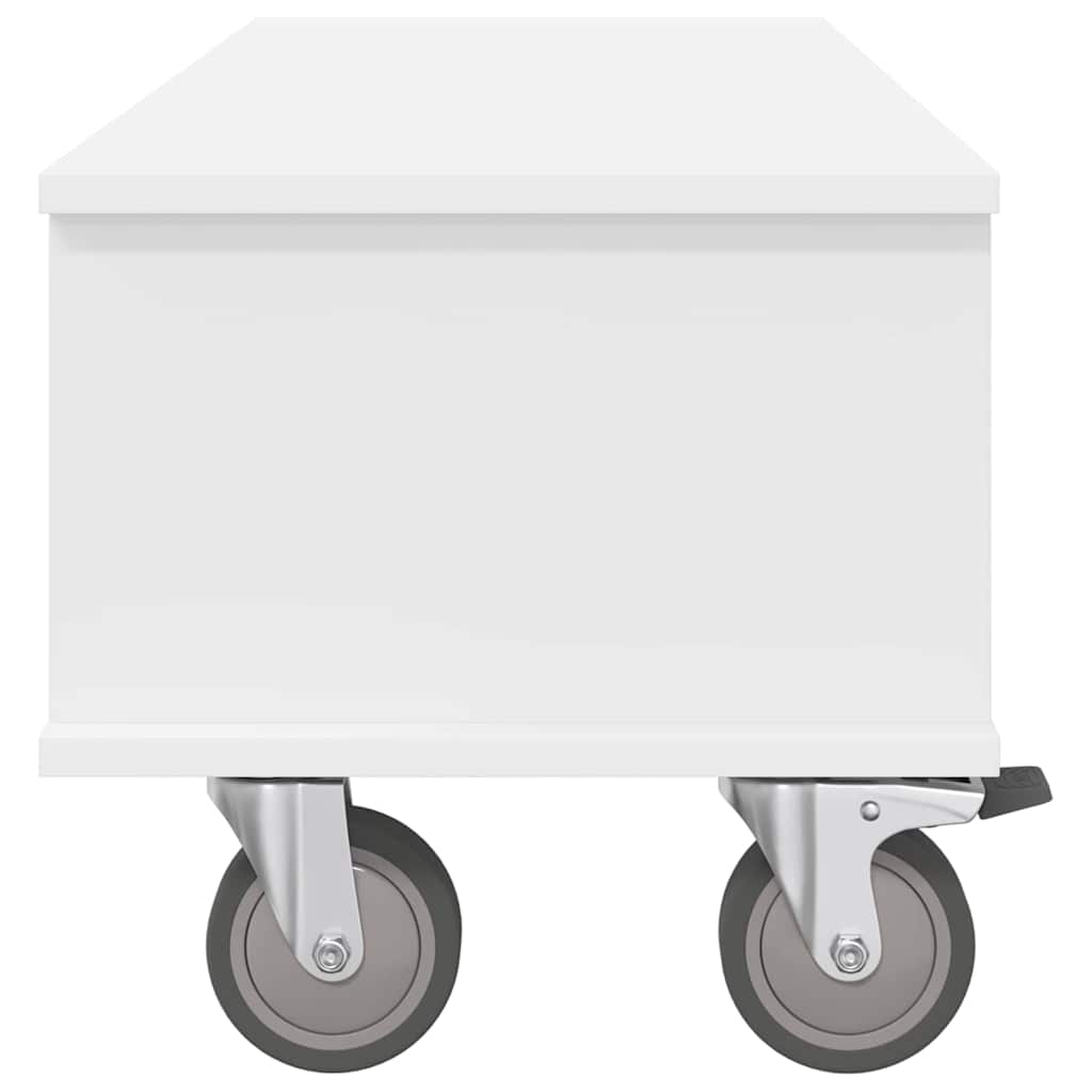 TV stalak Bijelo 100 x 35 x 35 cm Konstruirano drvo
