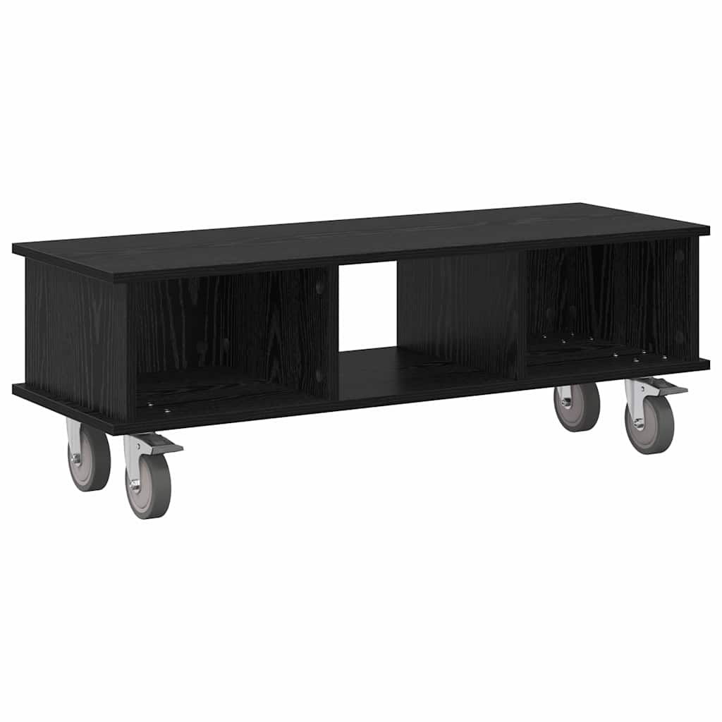TV stalak Crni hrast 100 x 35 x 35 cm Konstruirano drvo