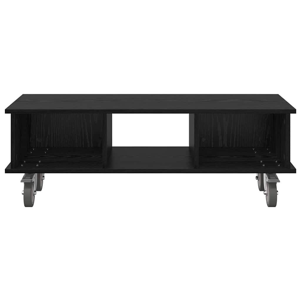 TV stalak Crni hrast 100 x 35 x 35 cm Konstruirano drvo