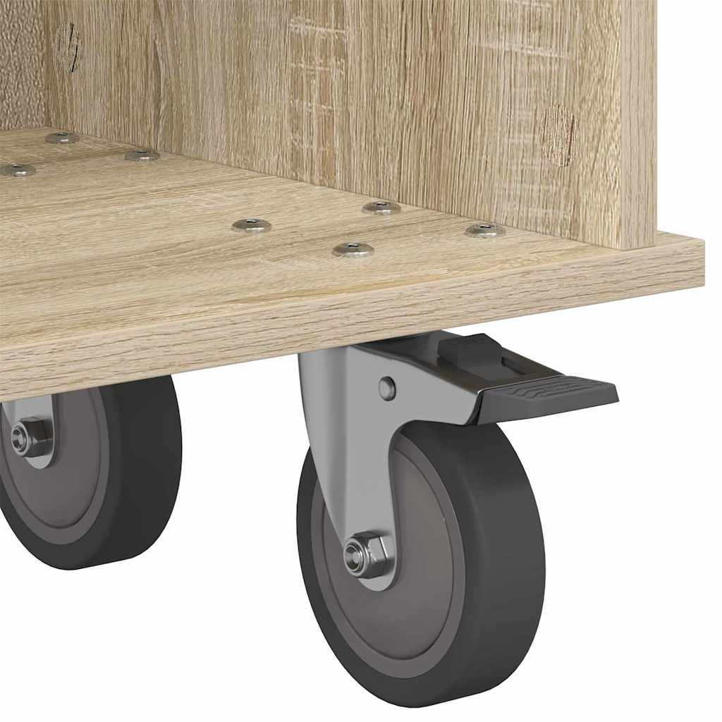 TV stalak Sonoma hrast 100 x 35 x 35 cm Konstruirano drvo