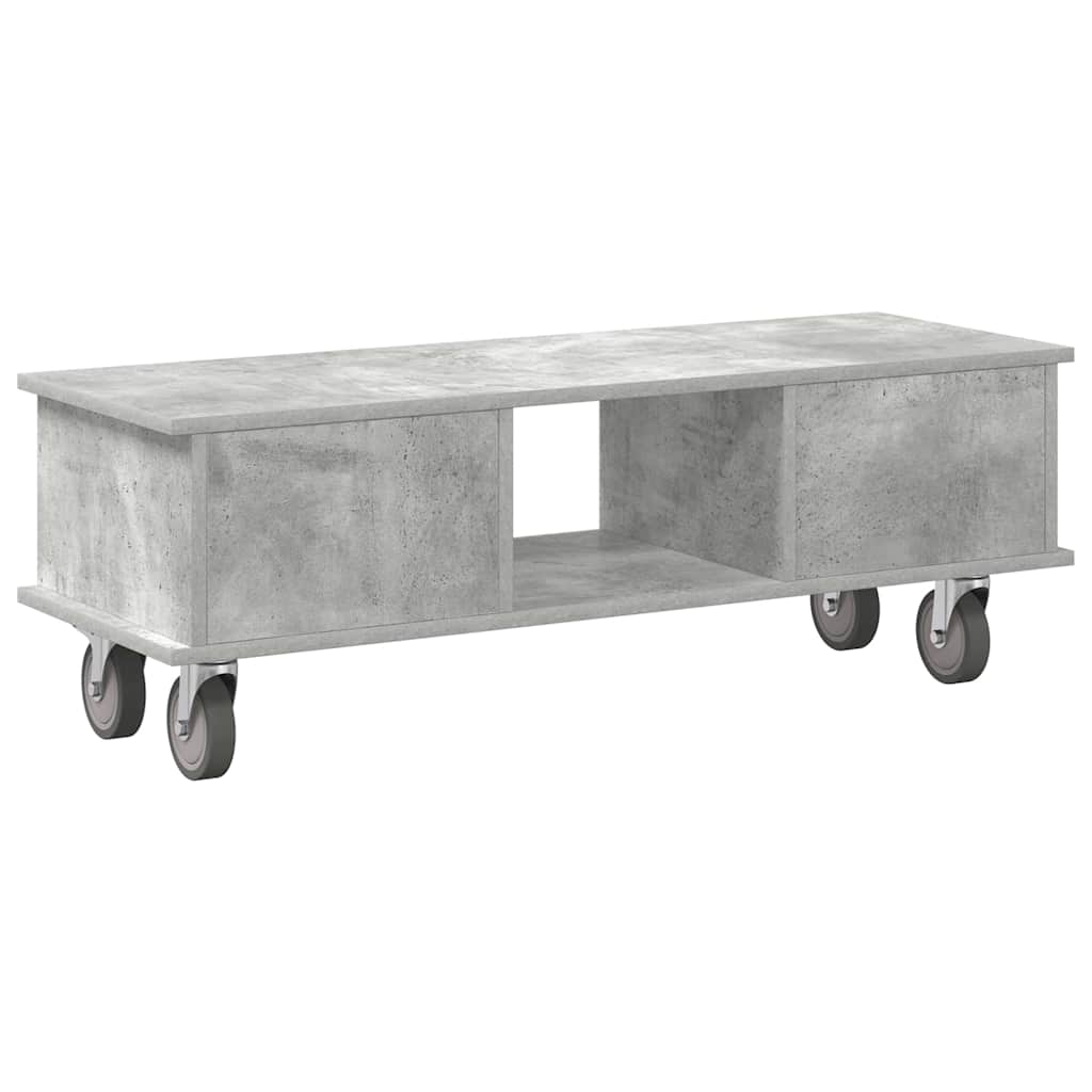 TV stalak Betonski sivi 100 x 35 x 35 cm Konstruirano drvo