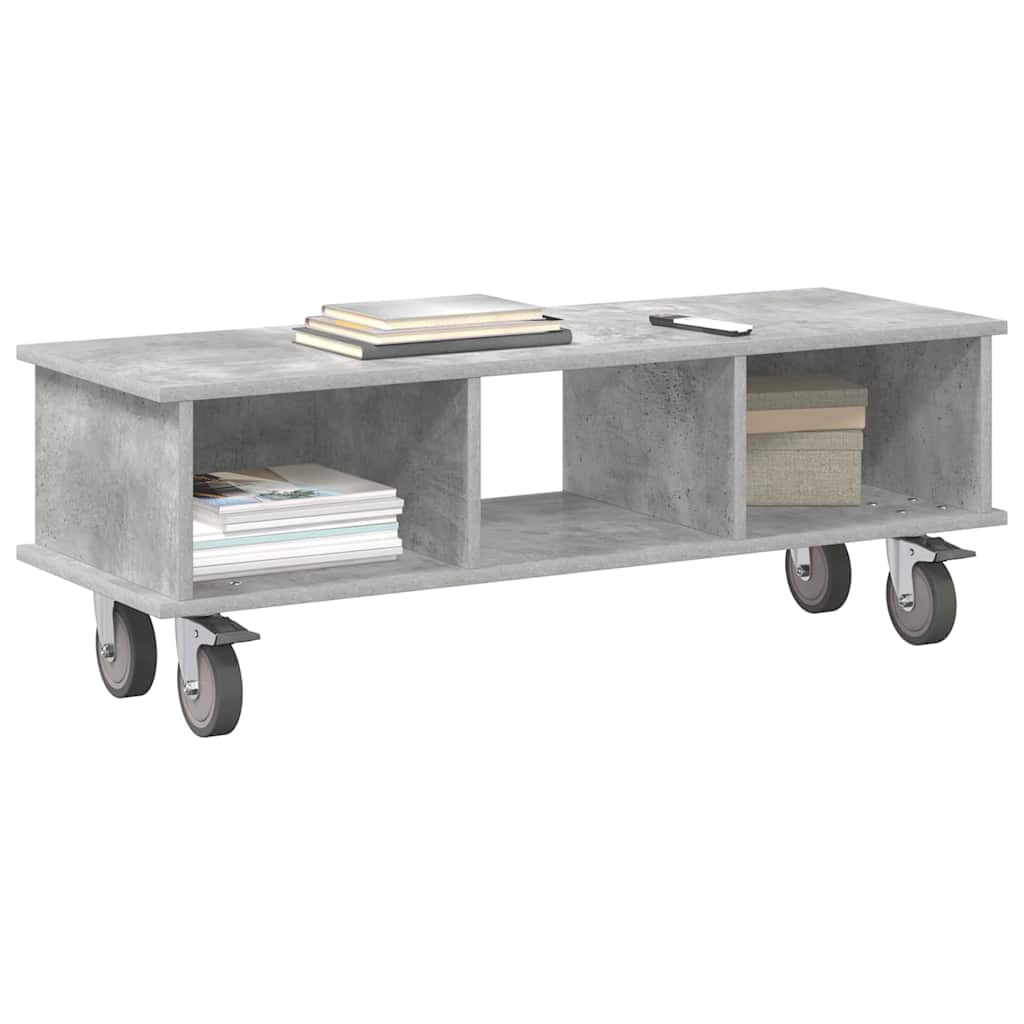 TV stalak Betonski sivi 100 x 35 x 35 cm Konstruirano drvo