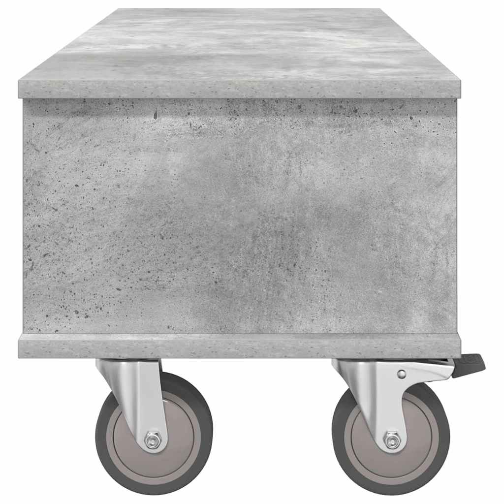 TV stalak Betonski sivi 100 x 35 x 35 cm Konstruirano drvo