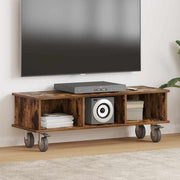 TV stalak Dimljeni hrast 100 x 35 x 35 cm Konstruirano drvo