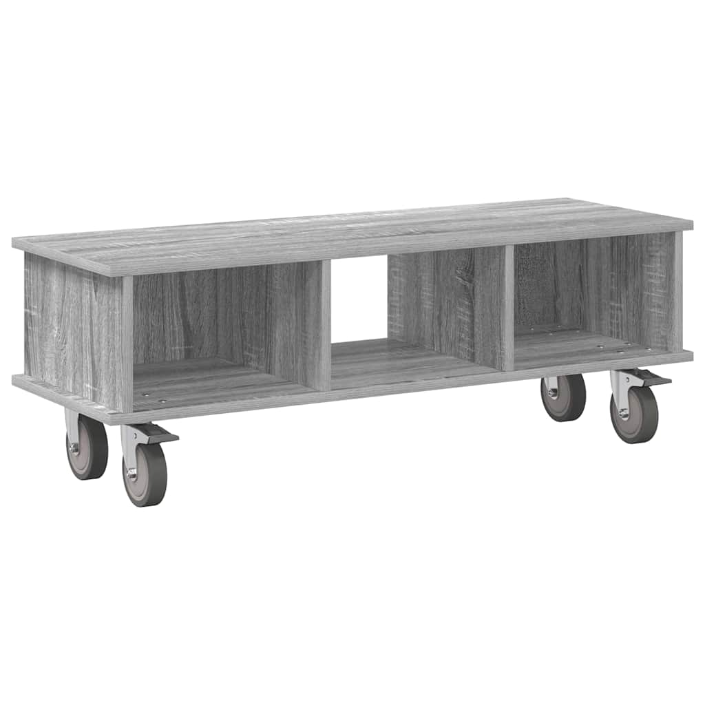 TV stalak Siva Sonoma 100 x 35 x 35 cm Konstruirano drvo