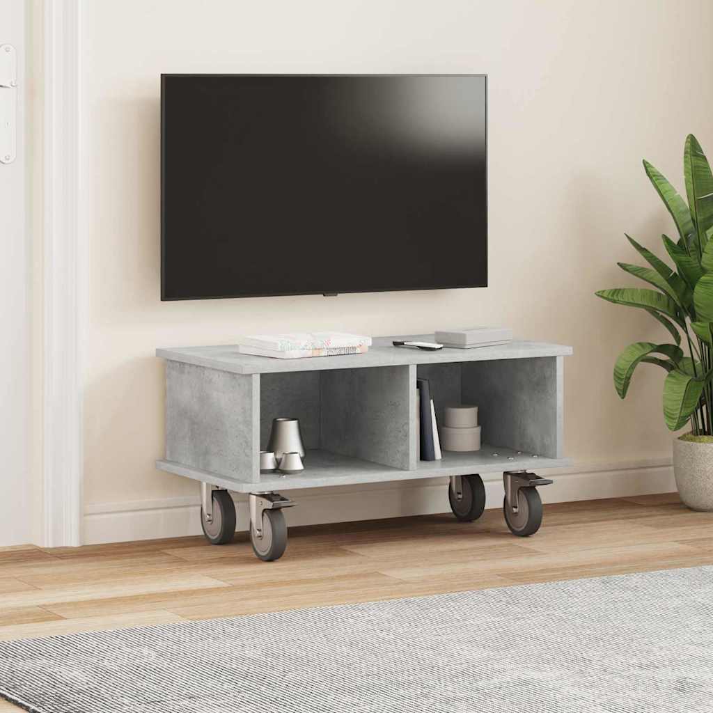 TV stalak Betonski sivi 68,5 x 35 x 35 cm Konstruirano drvo