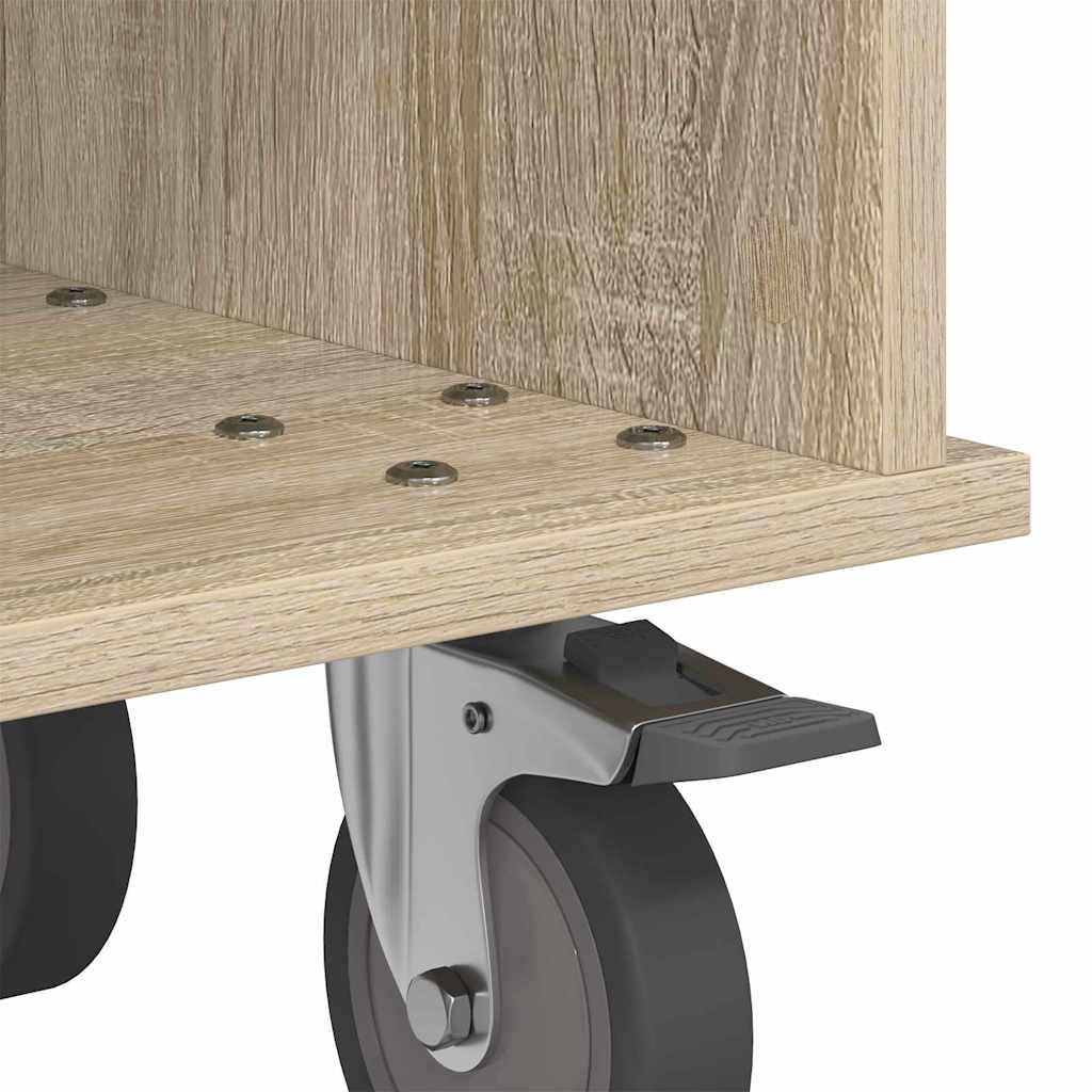 TV stalak Sonoma hrast 37 x 35 x 35 cm Konstruirano drvo