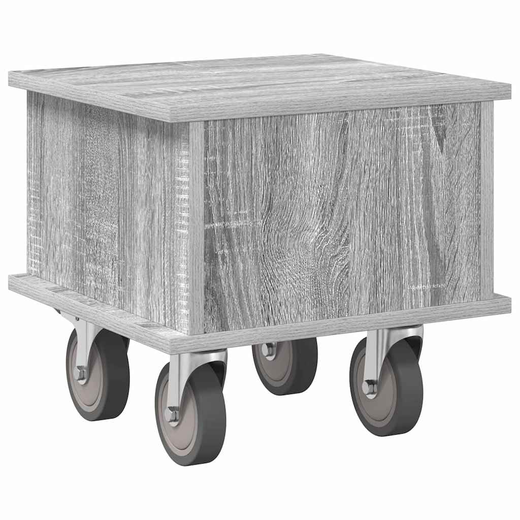 TV stalak Siva Sonoma 37 x 35 x 35 cm Konstruirano drvo