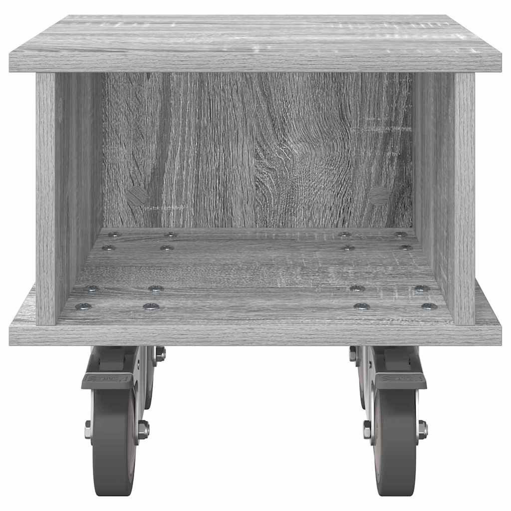 TV stalak Siva Sonoma 37 x 35 x 35 cm Konstruirano drvo