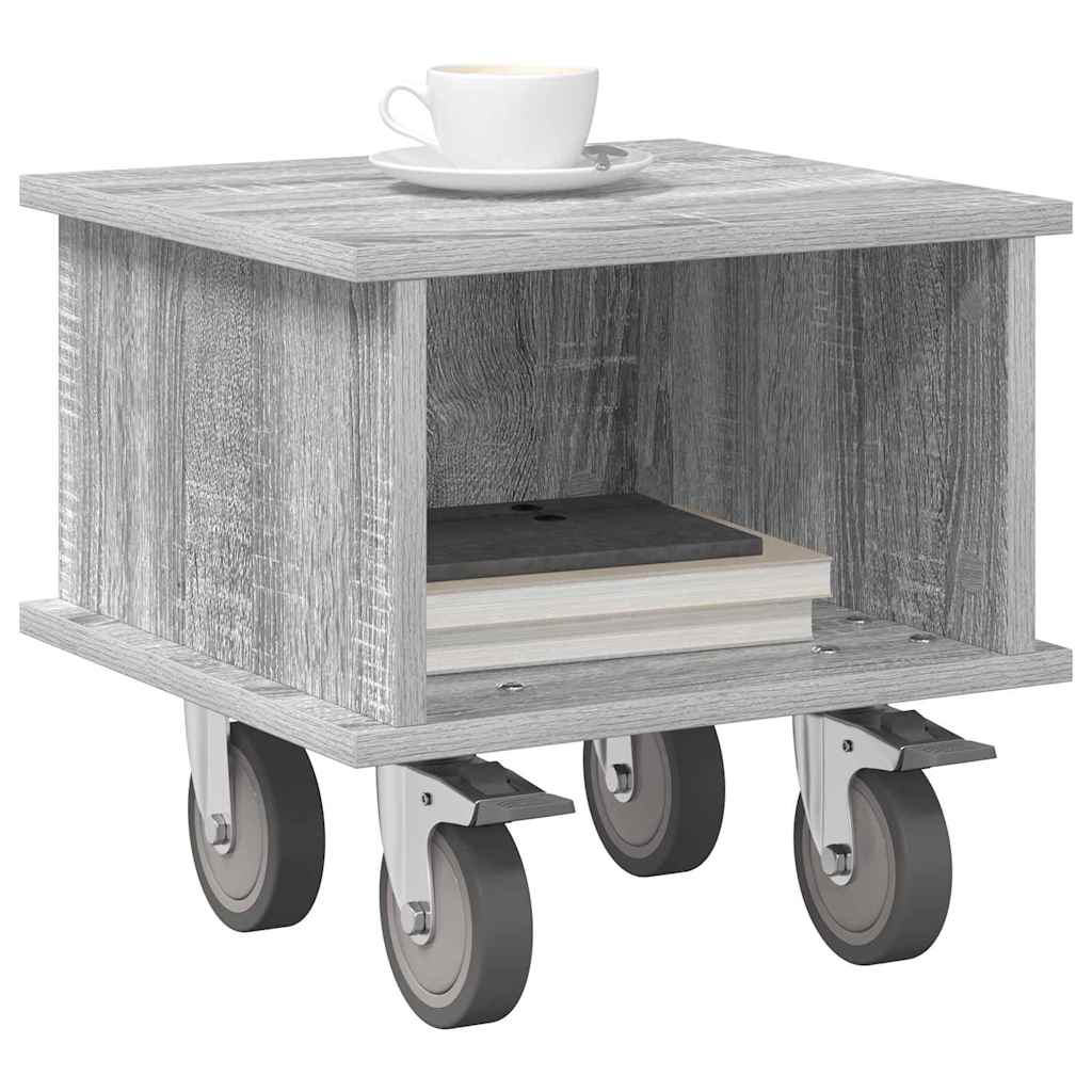 TV stalak Siva Sonoma 37 x 35 x 35 cm Konstruirano drvo