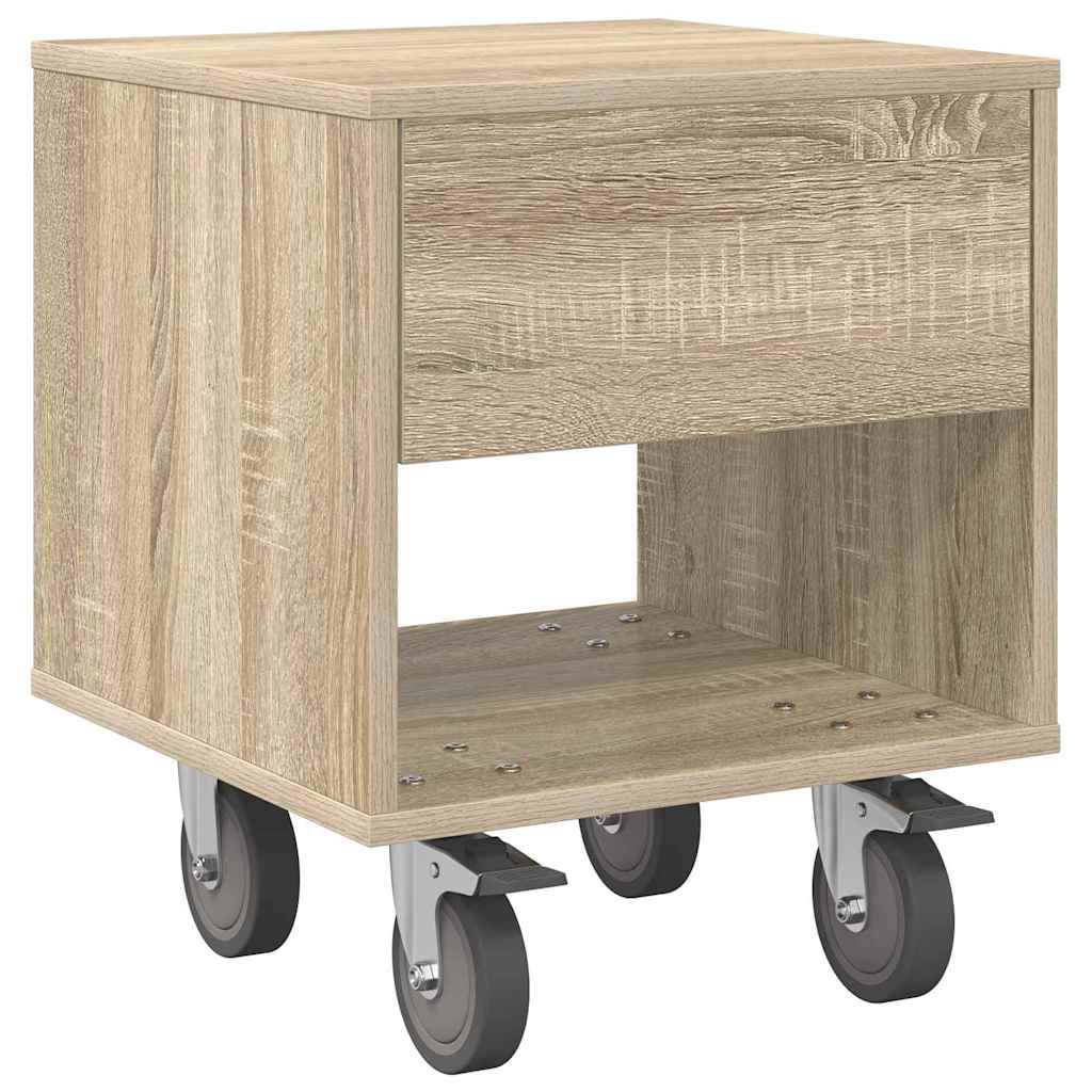 Noćni ormarić 2 pcs Sonoma hrast 40,5 x 40 x 48 cm
