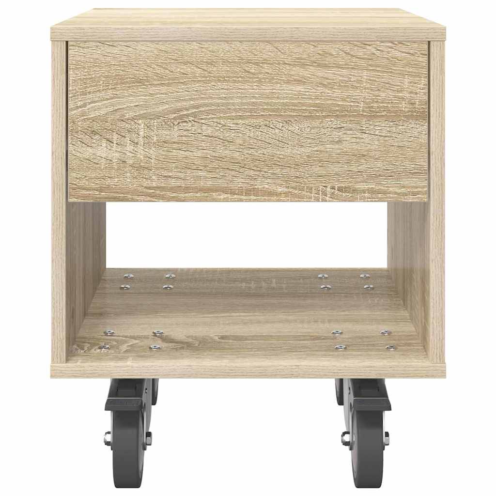 Noćni ormarić 2 pcs Sonoma hrast 40,5 x 40 x 48 cm