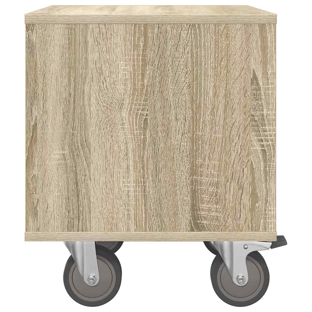 Noćni ormarić 2 pcs Sonoma hrast 40,5 x 40 x 48 cm