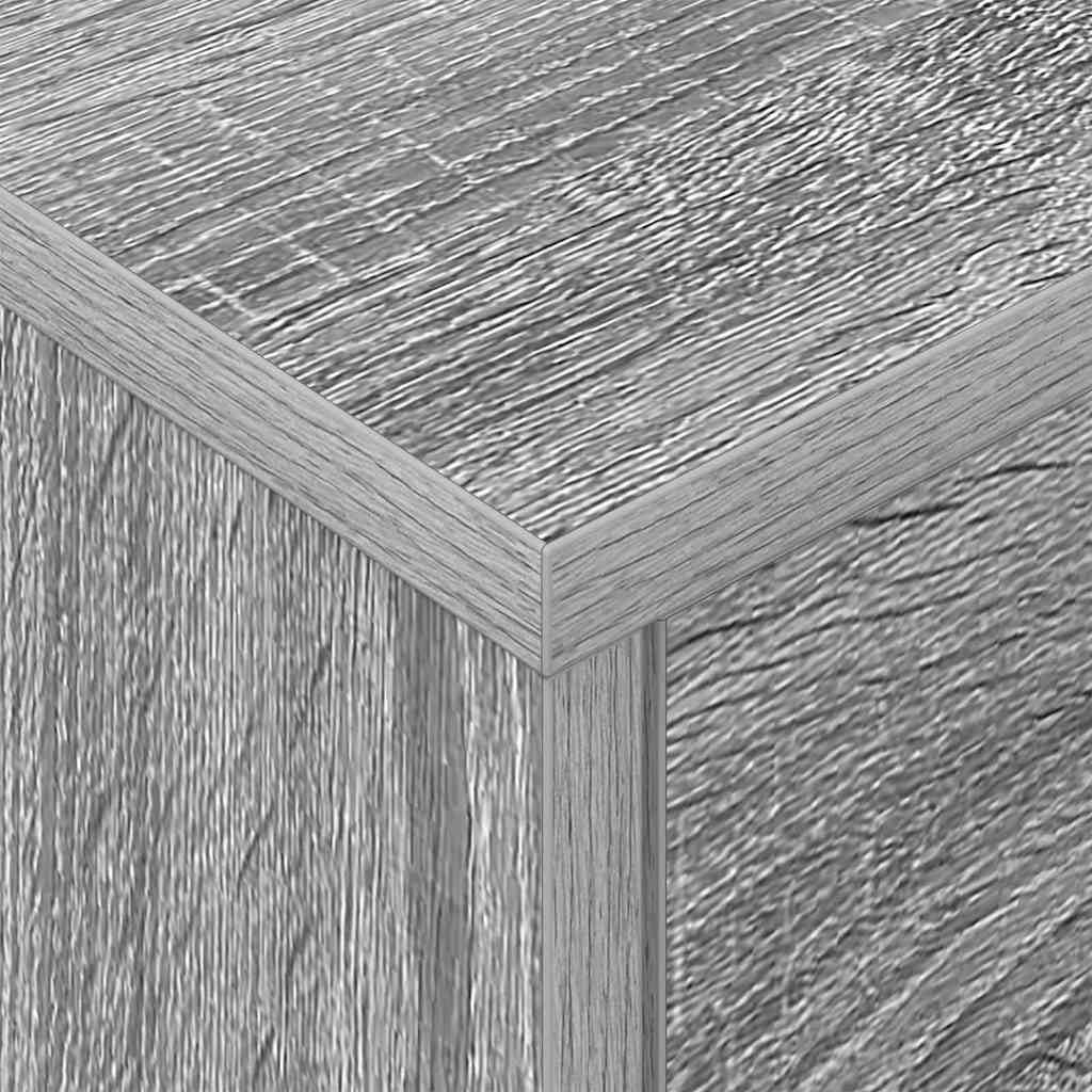 Noćni ormarić 2 pcs Siva Sonoma 40,5 x 40 x 48 cm