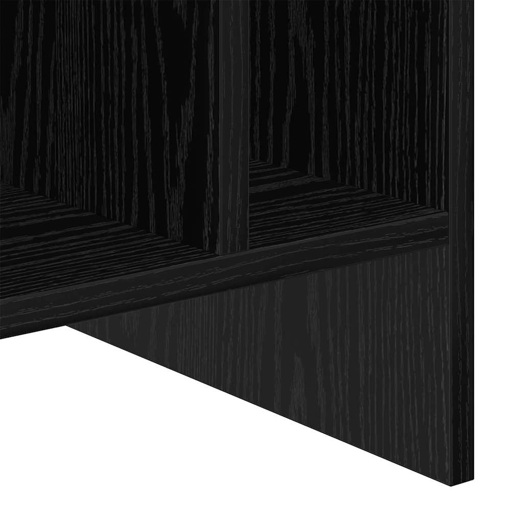 Ormar za ploče Crni hrast 78.5 x 35 x 45 cm Konstruirano drvo