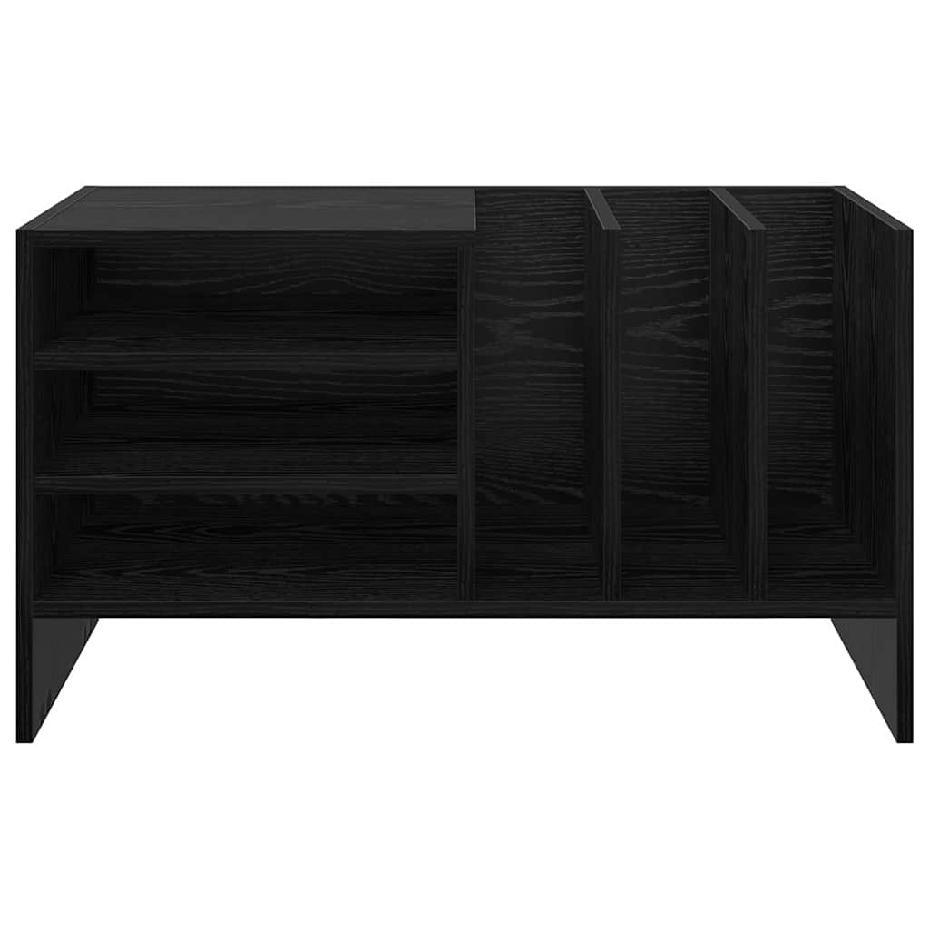 Ormar za ploče Crni hrast 78.5 x 35 x 45 cm Konstruirano drvo