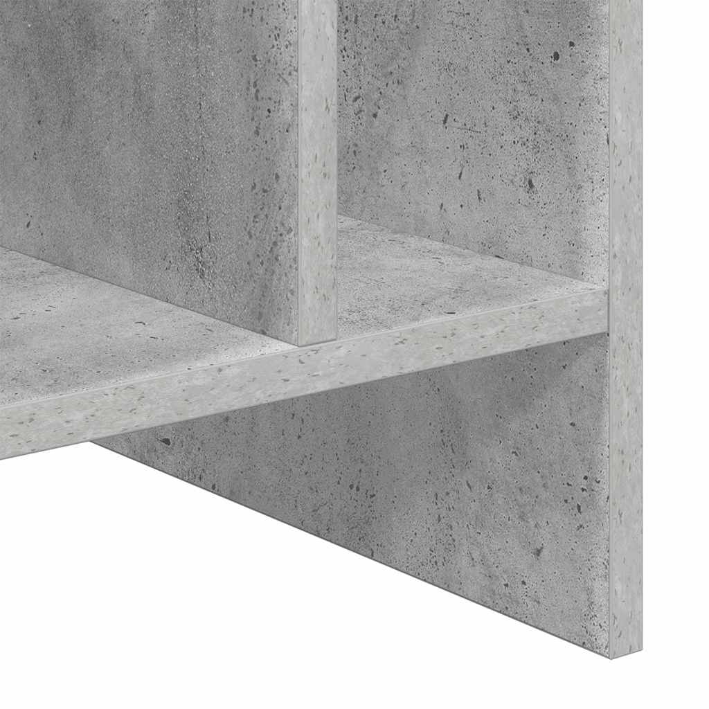 Ormar za ploče s policom Betonski sivi 78.5 x 35 x 45 cm