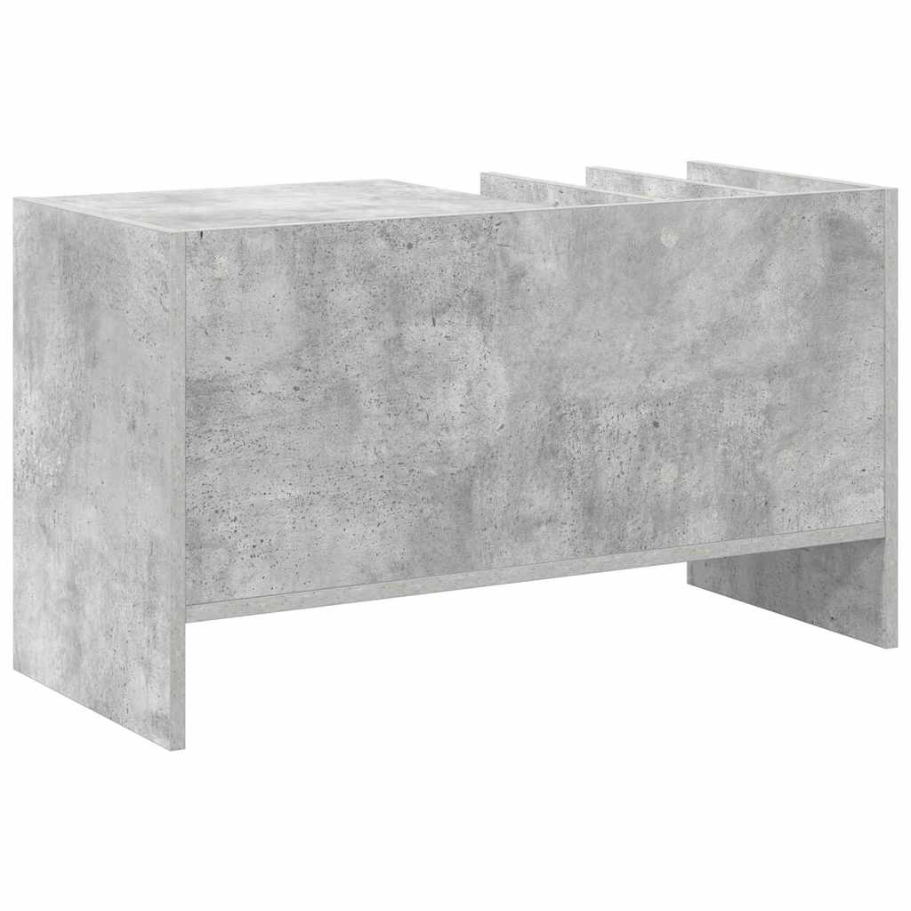 Ormar za ploče s policom Betonski sivi 78.5 x 35 x 45 cm