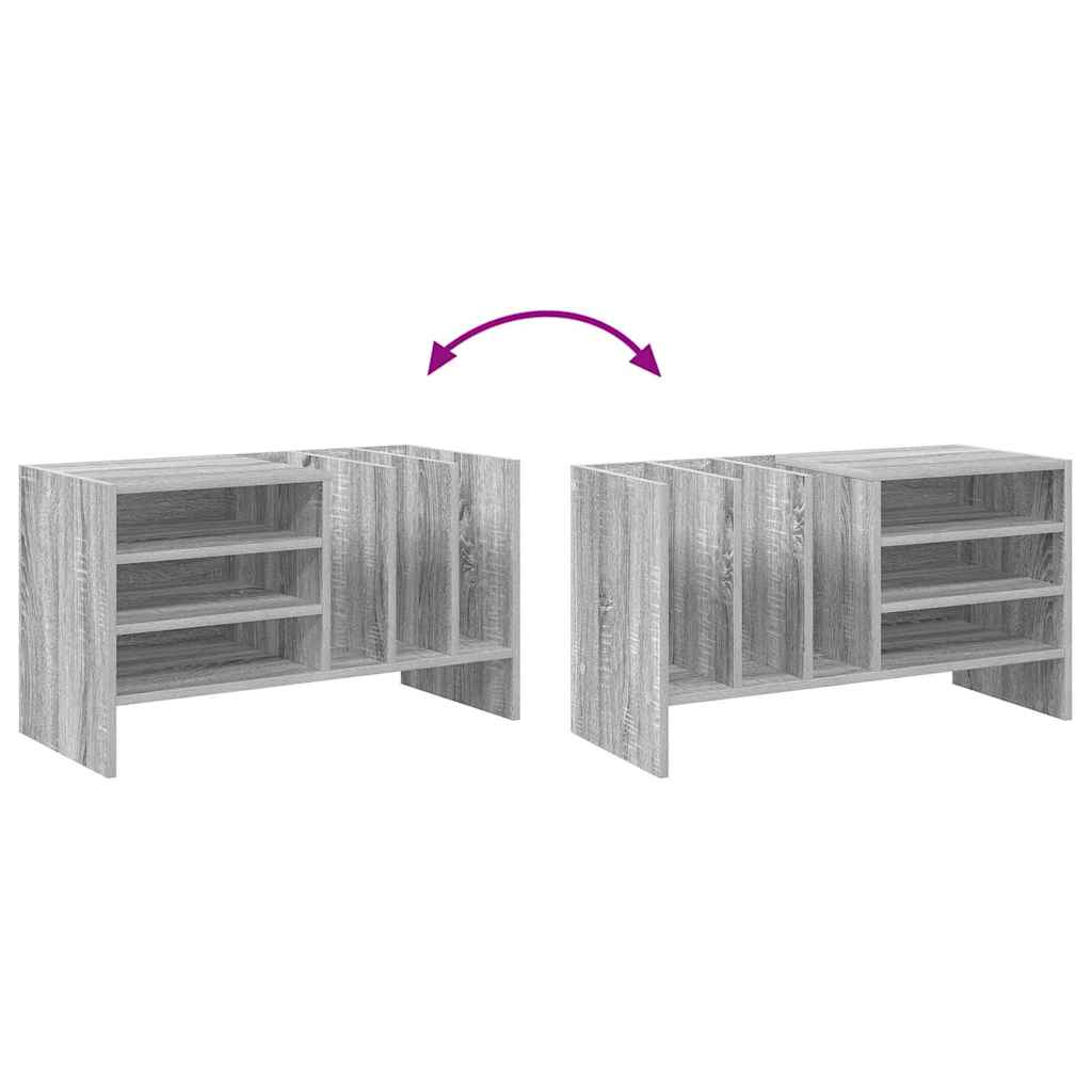 Ormar za ploče Siva Sonoma 78.5 x 35 x 45 cm Konstruirano drvo