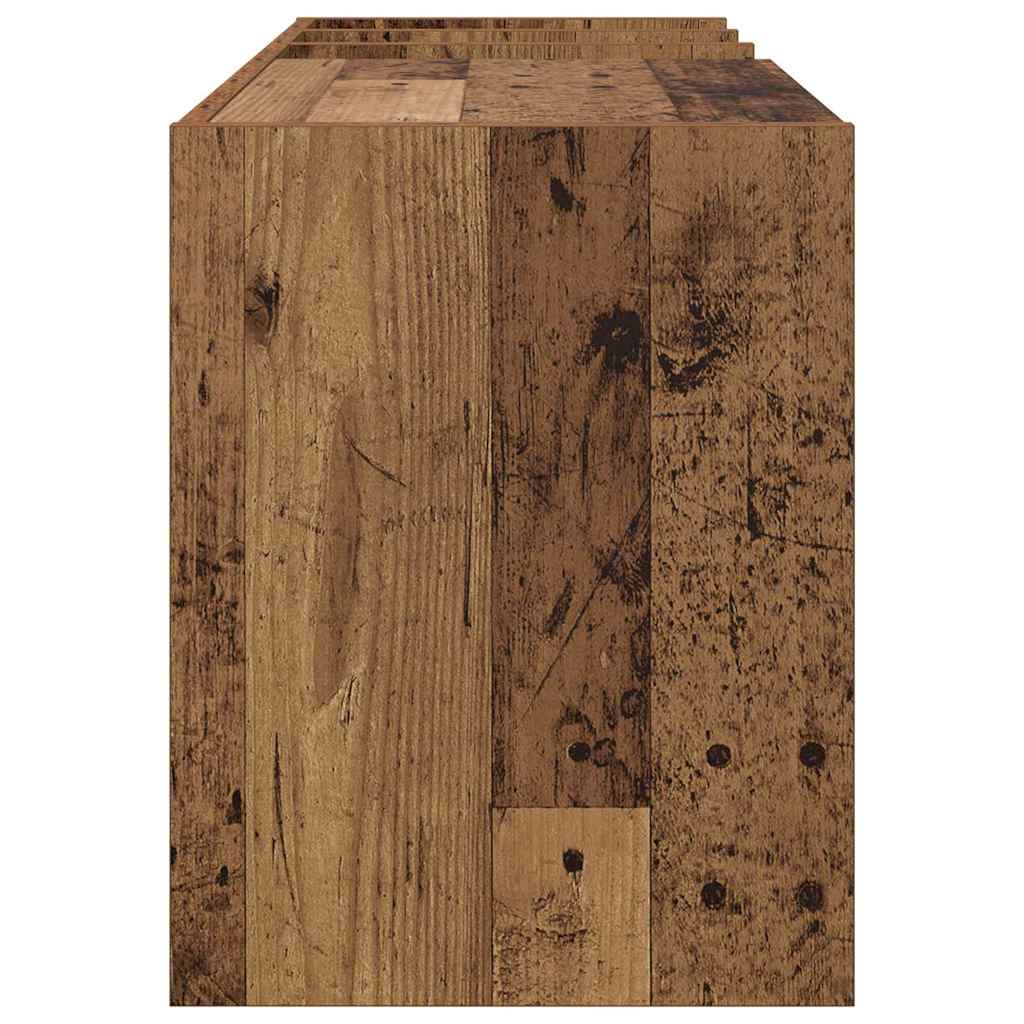 Ormar za ploče Staro drvo 78.5 x 35 x 45 cm Konstruirano drvo