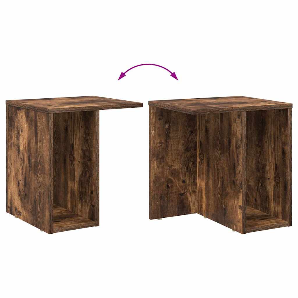 Konačna Stolić 2 pcs Dimljeni hrast 37 x 32 x 40 cm