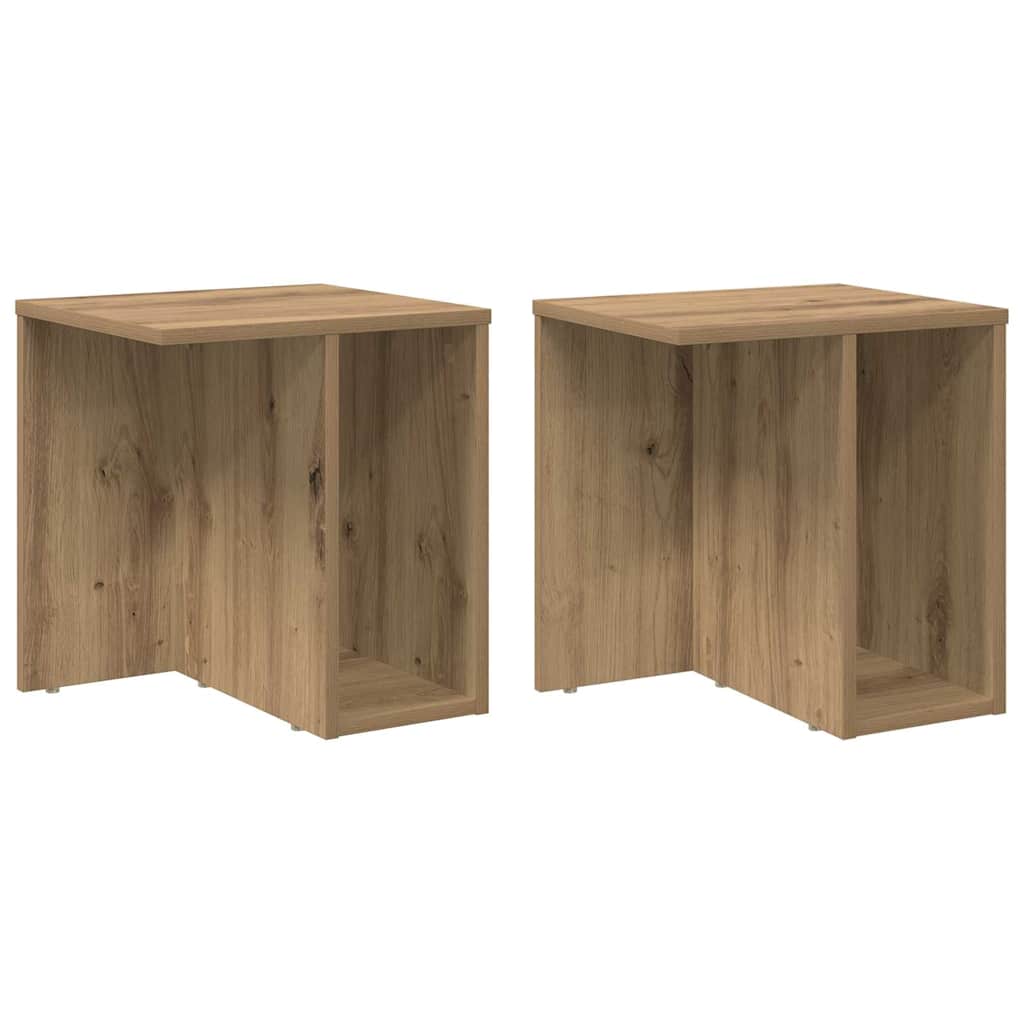 Konačna Stolić 2 pcs Umjetnički hrast 37 x 32 x 40 cm