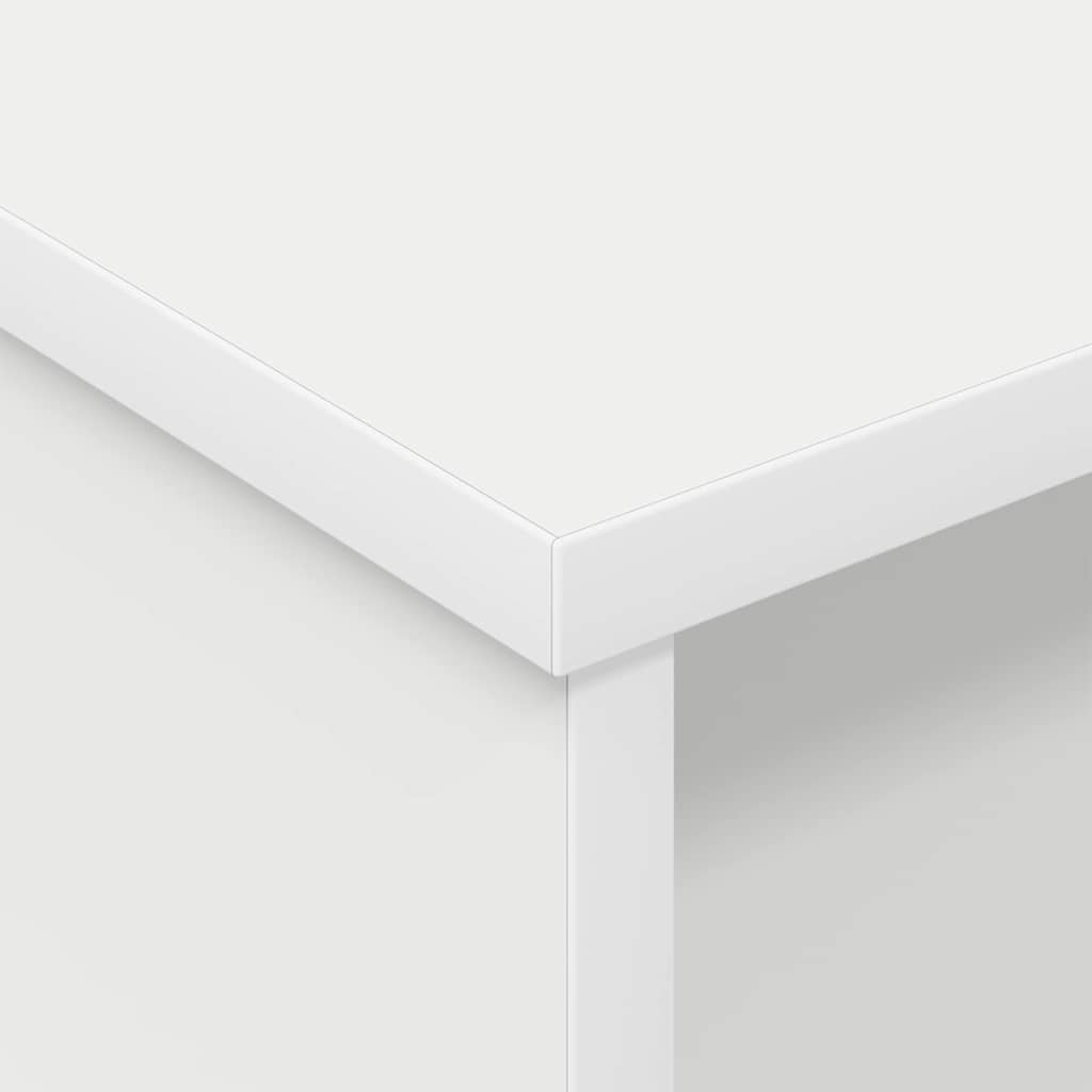 Noćni ormarić 2 pcs Bijelo 40 x 31 x 15 cm Konstruirano drvo