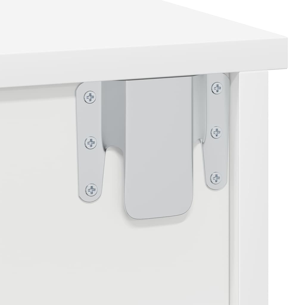 Noćni ormarić 2 pcs Bijelo 40 x 31 x 15 cm Konstruirano drvo
