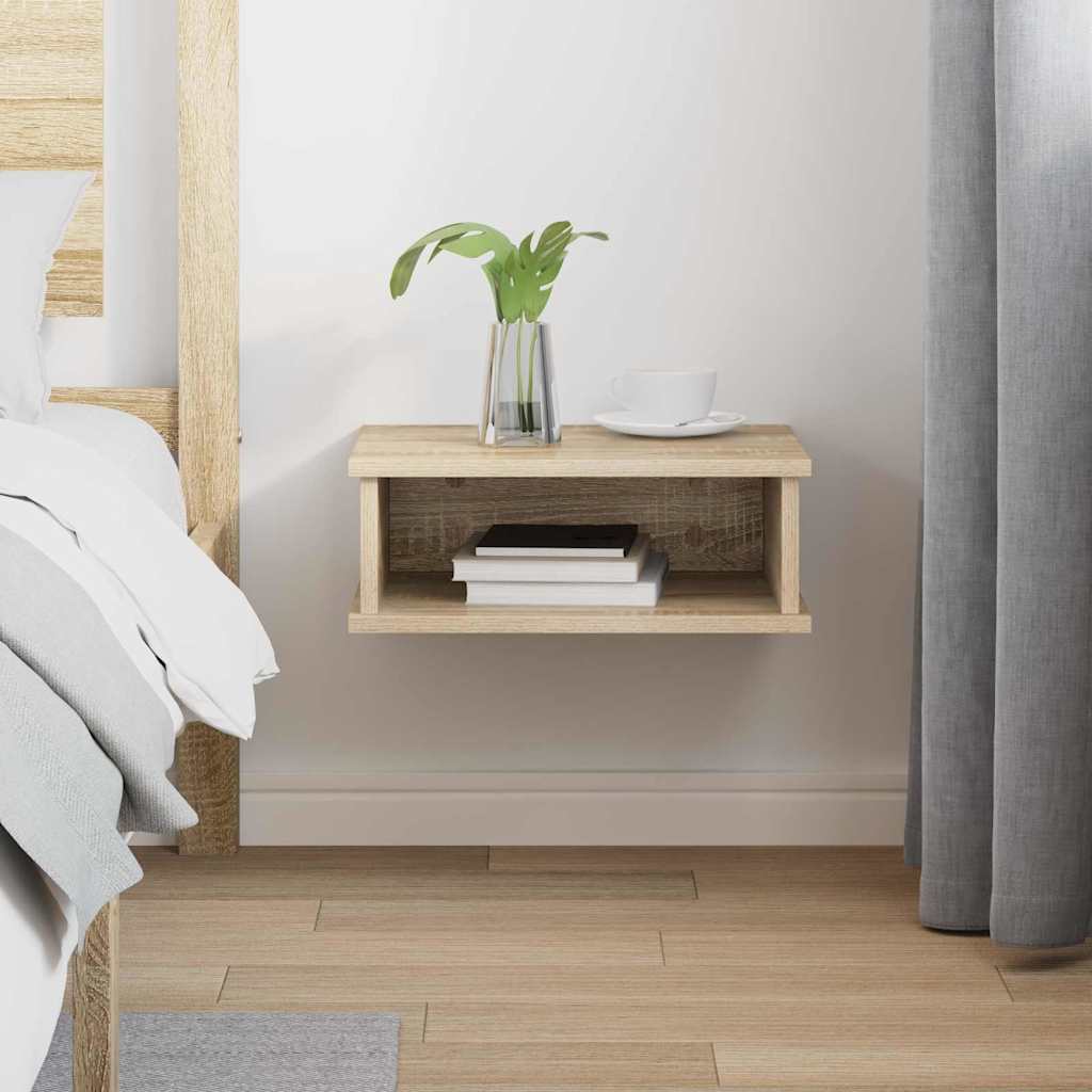 Noćni ormarić Sonoma hrast 40 x 31 x 15 cm Konstruirano drvo