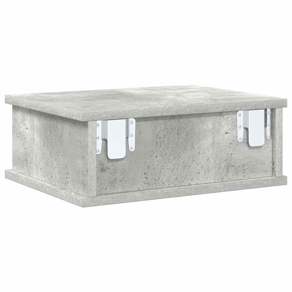 Noćni ormarić Betonski sivi 40 x 31 x 15 cm Konstruirano drvo