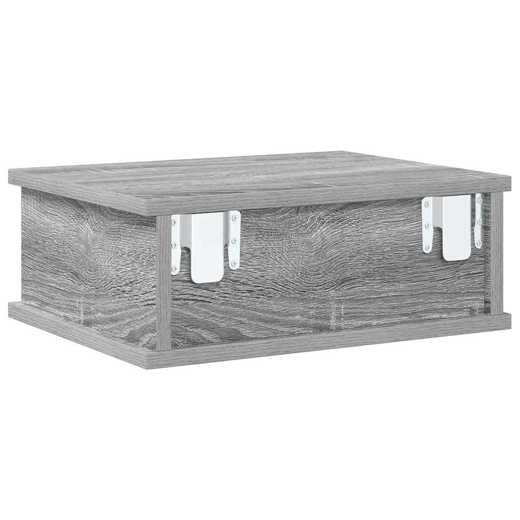 Noćni ormarić Siva Sonoma 40 x 31 x 15 cm Konstruirano drvo