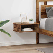 Noćni ormarić 2 pcs Staro drvo 40 x 31 x 15 cm