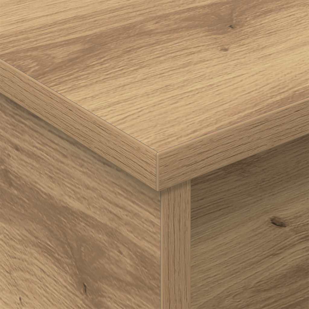 Noćni ormarić 2 pcs Umjetnički hrast 40 x 31 x 15 cm